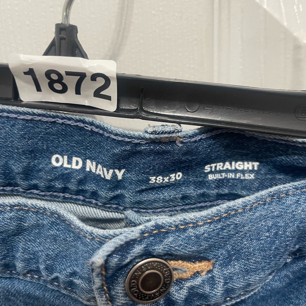 Old Navy Men's Straight Jeans - Classic Blue - Picture 10 of 15